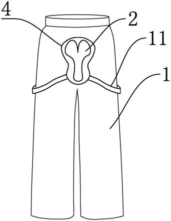 一种可拆卸减震的骑行服坐垫的制作方法