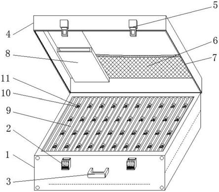 具有防盗效果的建筑工程造价用数据资料储备设备的制作方法