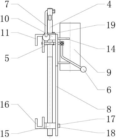 井架拆装防坠落悬挂器的制作方法