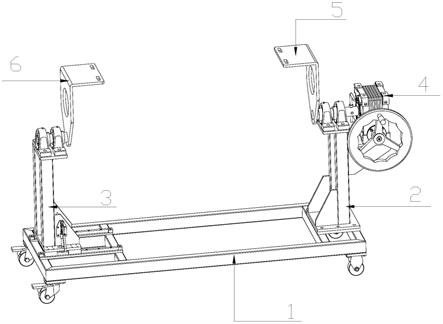 用于滚焊的手动可调旋转工装小车的制作方法