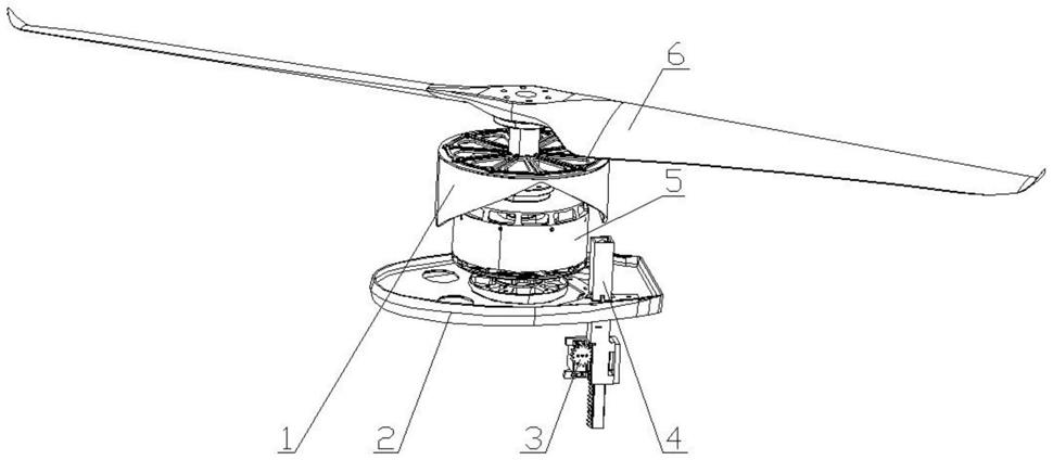 一种复合翼无人机螺旋桨定位锁止装置及定位锁止方法与流程