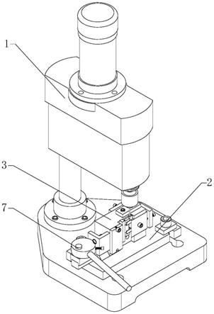 一种表带中柱钻孔用夹具的制作方法