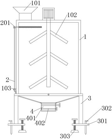 一种建筑机械工程用料机的制作方法