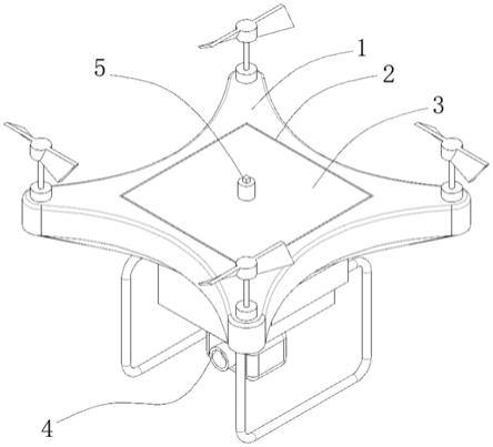 变电站输配电巡检用无人机装置的制作方法