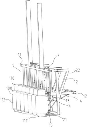 钢瓶装卸用钢瓶提升装置的制作方法
