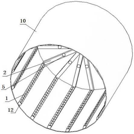 海上风电吸力筒筒内土体加固装置的制作方法