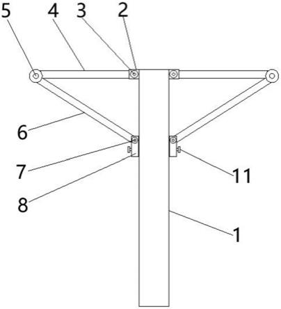 一种建筑工程施工用支撑装置结构的制作方法