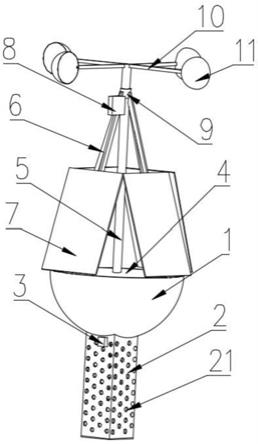 一种海洋工程用环境监测浮标的制作方法