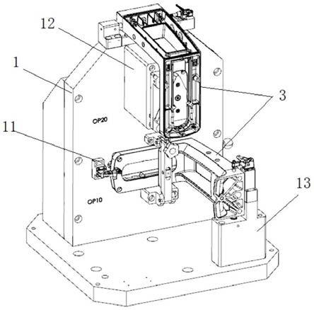 医疗显微镜用透光底座卧式加工装置的制作方法