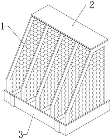 一种适用于文学汉语言教学的便携式组合书立的制作方法