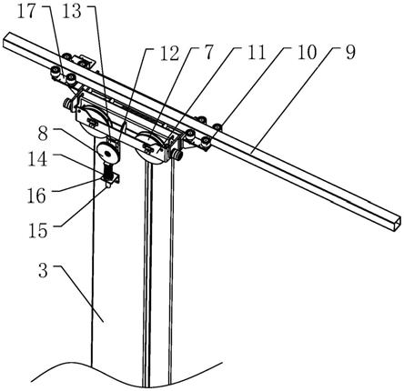 一种具有减震作用的单立柱堆垛机的制作方法