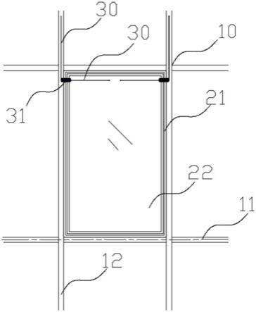 光伏一体化幕墙下悬外开开启窗的制作方法