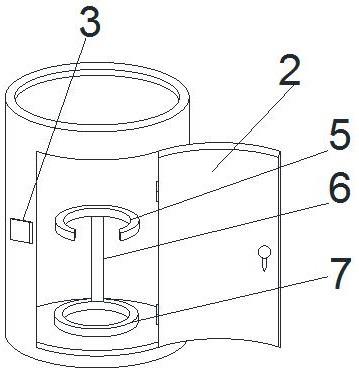 一种灭火剂容器放置桶的制作方法