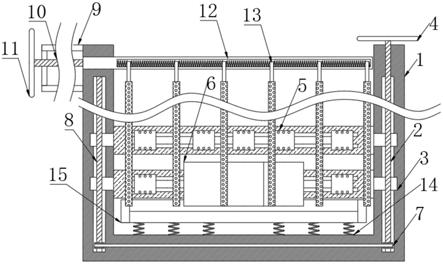 一种环保型室内用拼接式幕墙的制作方法