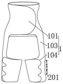 一种可以调节温度的连体护腰带的制作方法