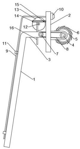 一种建筑用墙壁辊刷器的制作方法