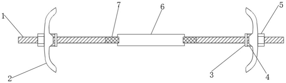 一种房屋建筑现浇混凝土梁侧面模板的加固工具的制作方法