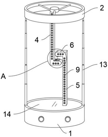 一种室内设计用落地照射灯具的制作方法