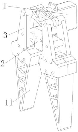 一种柔性自适应力矩锁定夹爪的制作方法