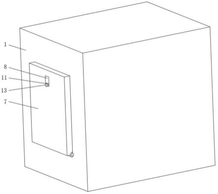 一种便于收纳的加工中心操作面板的制作方法