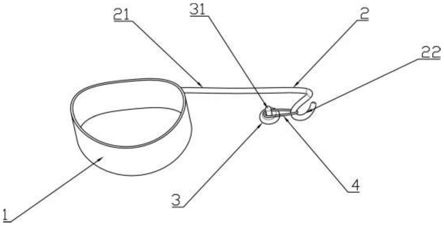 一种带环鱼钩式矫治器的制作方法
