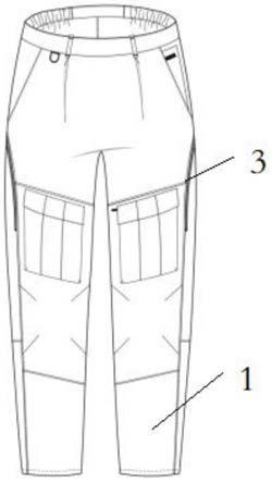 一种方便带戴假肢人士穿脱的裤子的制作方法