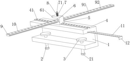 一种家具木板的钻孔定位装置的制作方法
