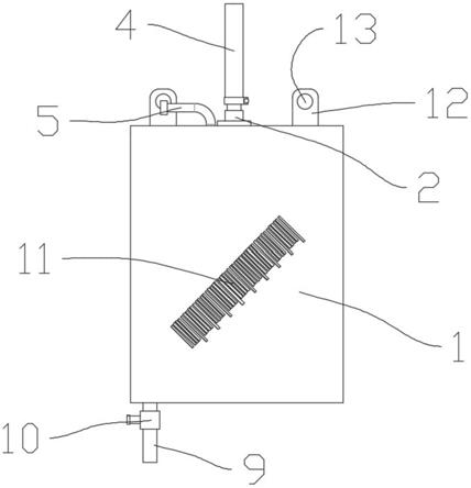 一次性气囊式防堵管引流袋的制作方法