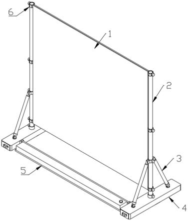 一种会展搭建用快速展架的制作方法