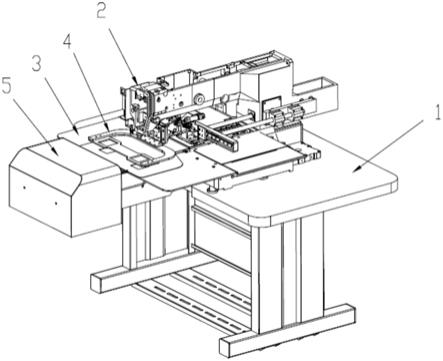 一种自动送料及缝合一体机的制作方法