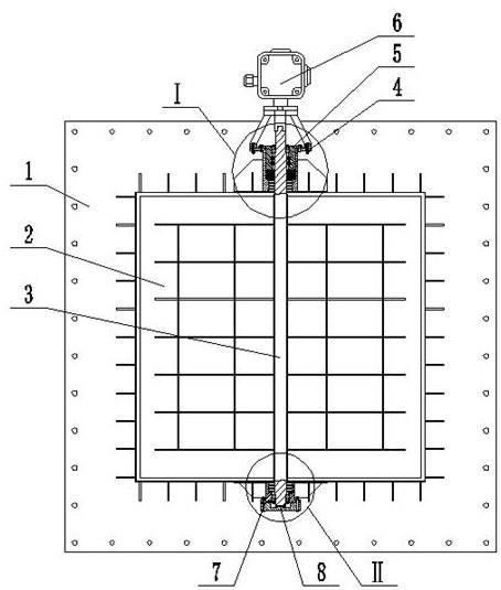 一种用于粉煤干馏回转炉的夹套翻板装置的制作方法