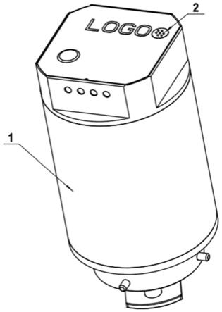 一种带防水透气阀的火锅升降器的制作方法