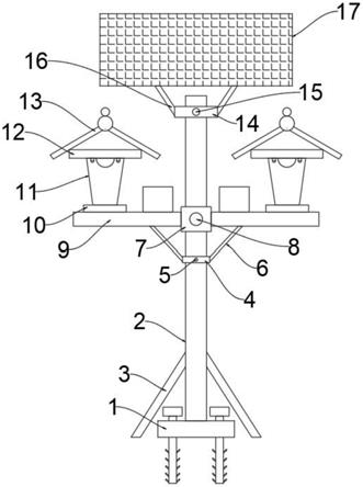 一种具有集中散热作用的节能型照明设备的制作方法