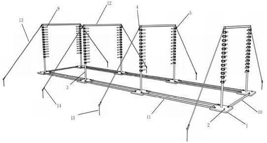 一种平面预制桥墩钢筋笼的模块化装置及矩形钢筋笼制作方法与流程