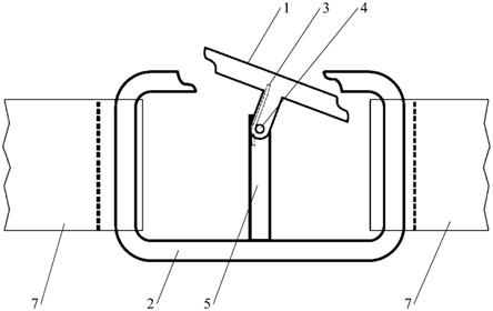 一种扣环及具有该扣环的织带的制作方法