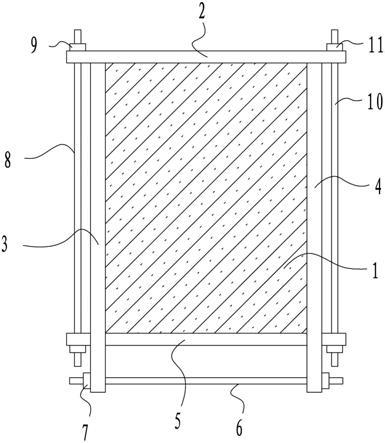 一种房屋建筑用RC框架梁的防裂加固结构的制作方法