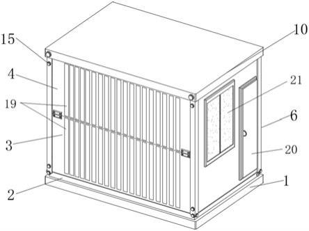 多功能集装箱房屋的制作方法