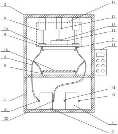 一种竹制品加工用自动热压机的制作方法