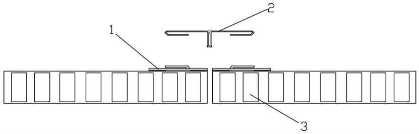 一种粘接组合式吊顶饰面板拼接结构的制作方法