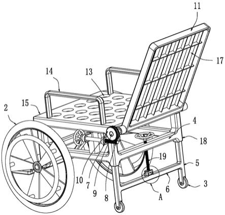一种用于轮椅的辅助机构的制作方法