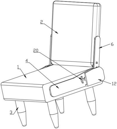 一种方便组装的可调式活动沙发椅的制作方法