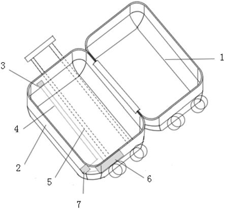 一种具有拉杆高度自动调节装置的行李箱的制作方法