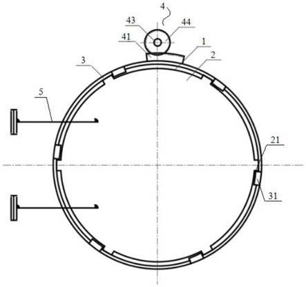 一种水下作业干式舱舱门装置及水下作业干式舱的制作方法