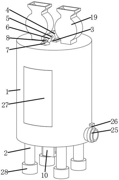 一种造纸流浆箱内浆水均分装置的制作方法