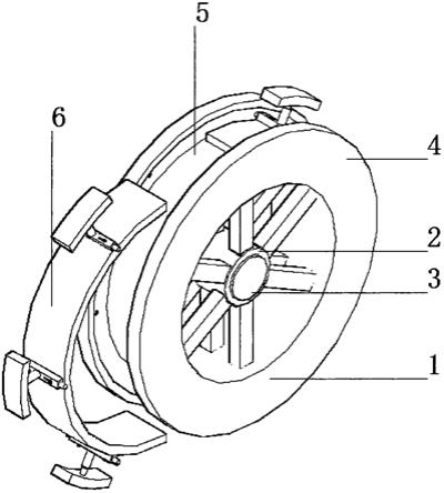 一种抗震效果好的高强度轮毂防脱圈的制作方法