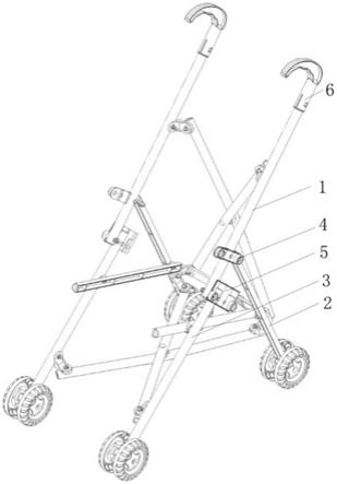 一种玩具手推车锁扣的制作方法