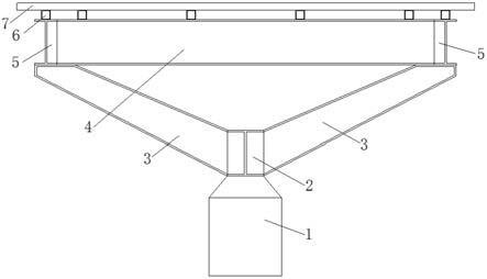 一种Y字型景观栈桥支撑体系的制作方法