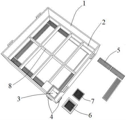 用于庭院建筑的小型成品雨水花园的制作方法