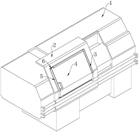 一种机械加工安全用防护面板的制作方法