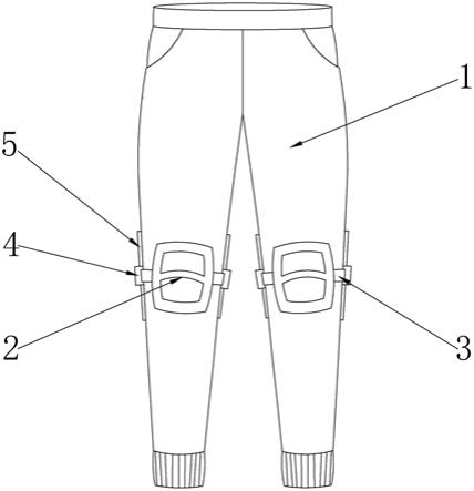 一种护膝运动裤的制作方法